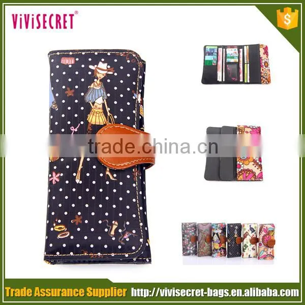 Top Quality Stylish Black Sublimation Card Wallet New Guangzhou