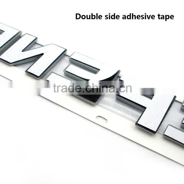 Custom Car Emblem Badges, Plastic Abs Car Sticker, Chrome Letters Car Emblem photo-4
