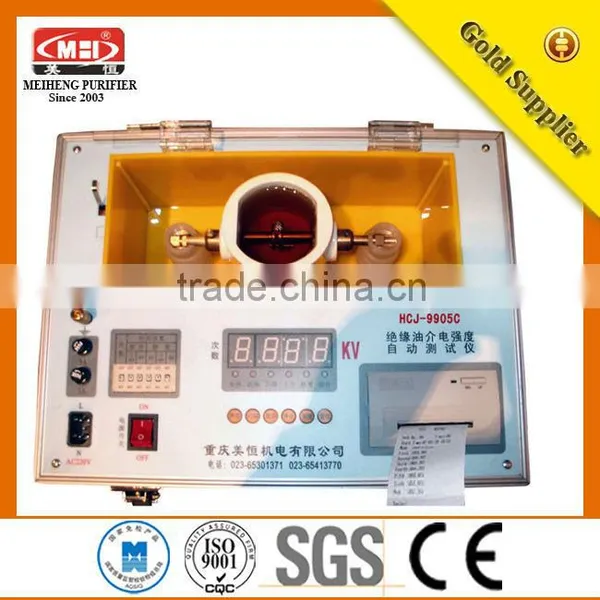 HCJ High Efficient oil dielectric strength tester with good quality oil aromatherapy