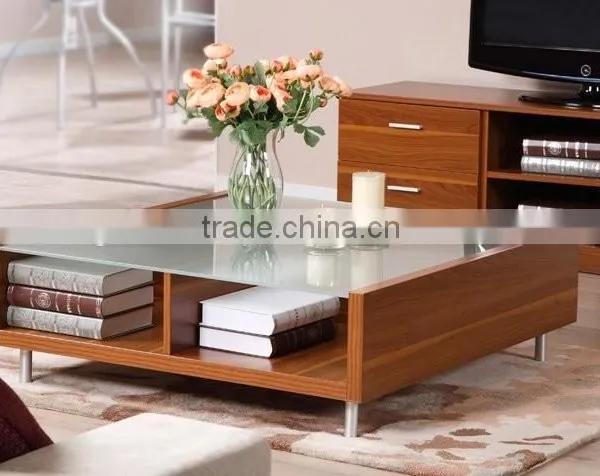 Office Room Easy Installing Melamine Board Coffee Table 1.2 m HX-CT0001 photo-3