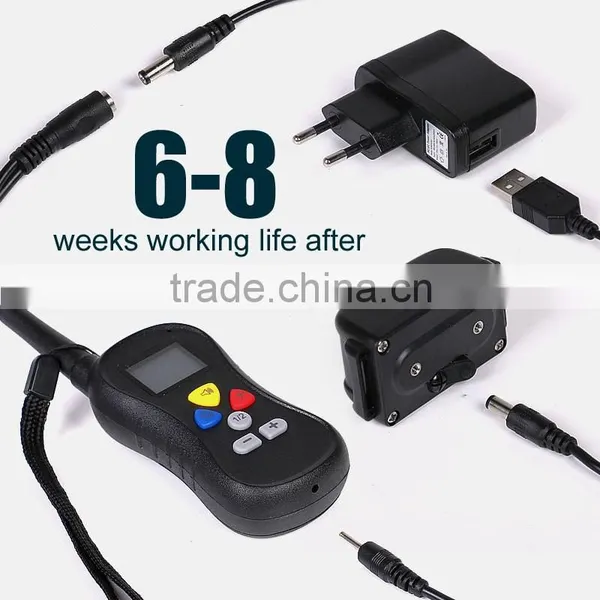 500m Remote Electronical Vibration Bark Collar photo-4