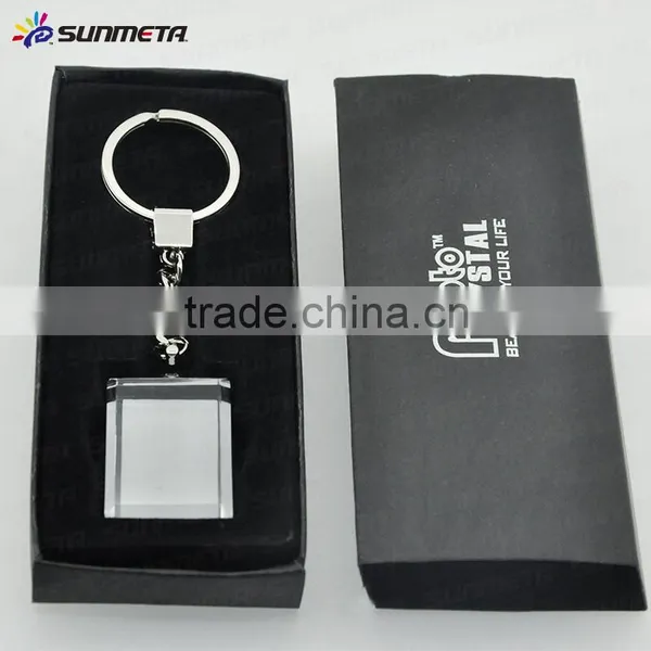 Gift Packing Pom Pom Keychain DIY Emoji Crystal Keychain For Promotion photo-2