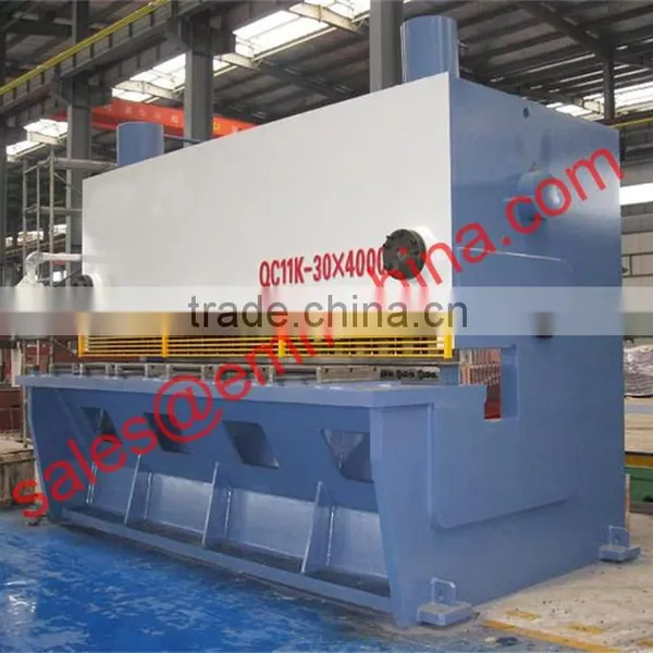 QC12K-8x4000 CNC Hydraulic Sheet Metal ms Plate Cutting Machine photo-5