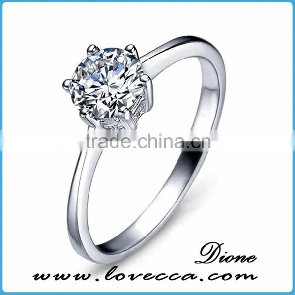 China Wholesale Silver Jewellery Wedding Ring 925 Sterling Silver Silver Ring Designs for Girl