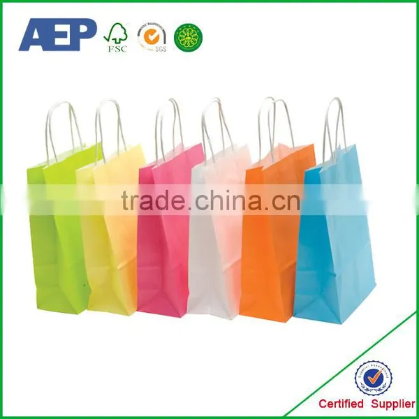 Cheap Price Cotton Handle Wholesale Paper Bags With Costom Logo photo-6