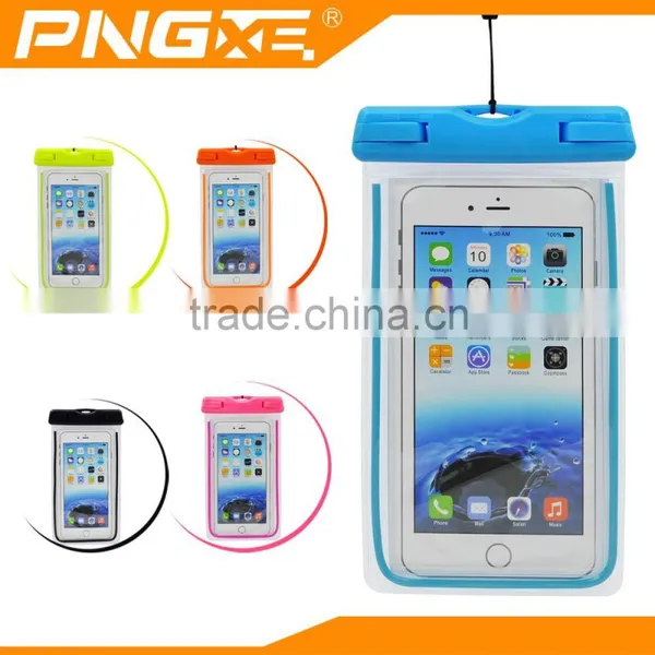 PNGXE Hot Selling IPX8 Certified Universal Pvc Mobile Phone Waterproof Bag Waterproof Bag photo-2