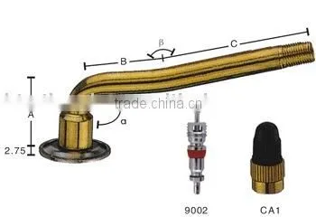 V3-06 SERIES TIRE VALVE FOR BUS AND HEAVY-DUTY TRUCK
