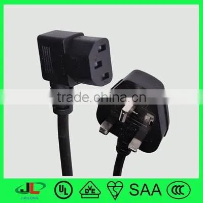 BSI Moulded 3 Prong Plug Extension Cords Flat Plug Electric Wires photo-5
