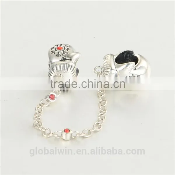 Bulk Hand Gloves Safty Chain Wholesale Metal Bracelet Charms photo-3