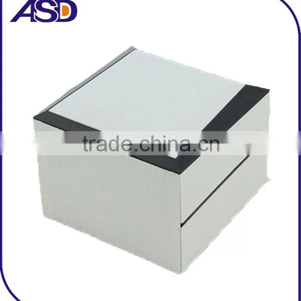 White Cheap Cardboard Clamshell Watch Box for Gift Case photo-2