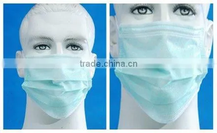 Disposable Face Mask With Earloops or Ties