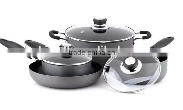 7pcs Aluminium Cookware Set