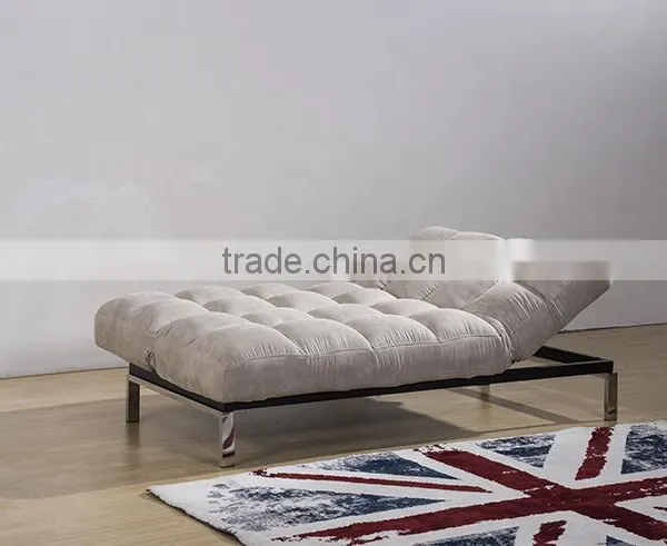 Special Functional Folded Fabric Sofa Bed Without Armrest photo-3