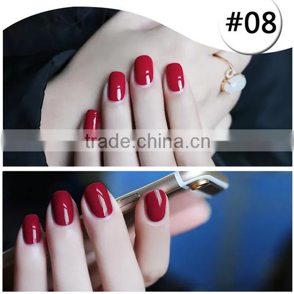 Professional High Top Gel Nail Polish Nails Art UV/LED Gel Polish uv Gel Polish Red photo-5