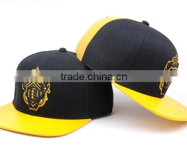 Wholesale Falt Sport Cap Design Custom Flex Fit Hip Hop Snapback Caps photo-4