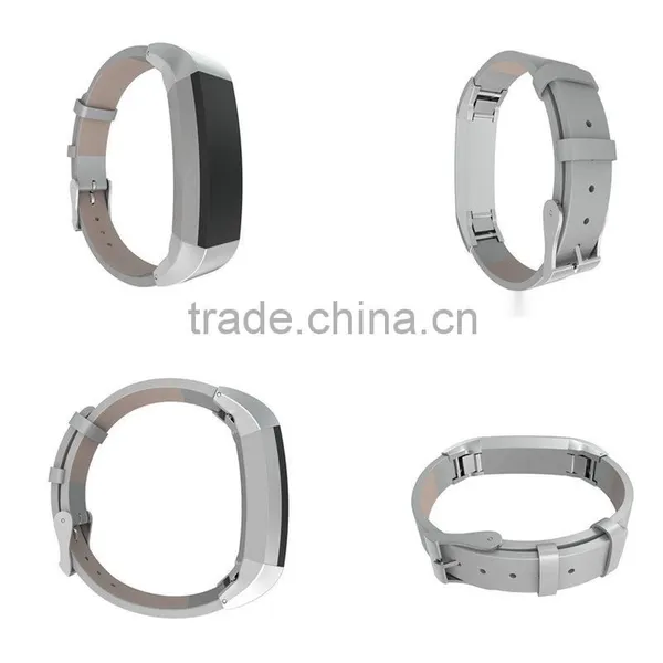 High Quality Watchbands Colors Luxury Genuine Leather Band Strap Bracelet For Fitbit Alta Tracker photo-4