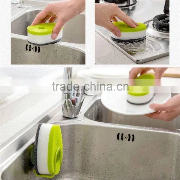 As Seen On TV Sponge Brush Kitchen Cleaning Washing Dish Kitchen Sponge photo-3