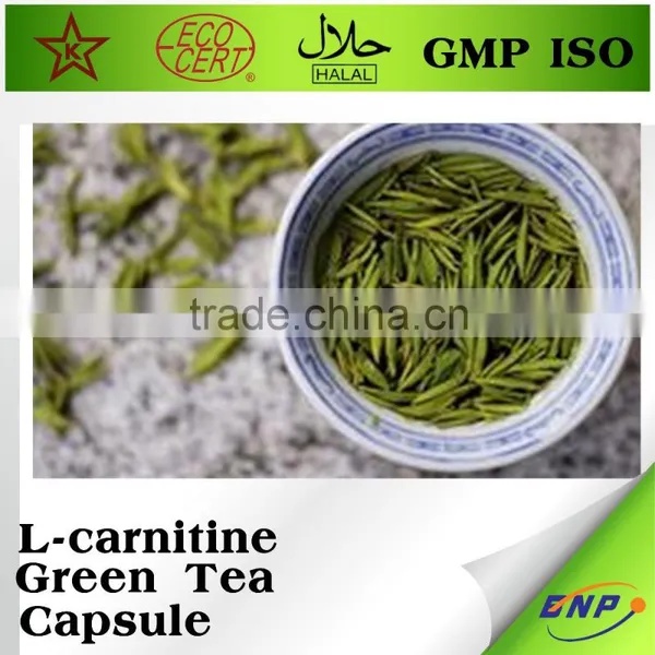 L-carnitine + Green Tea Capsules Green Tea Soft Capsule photo-2