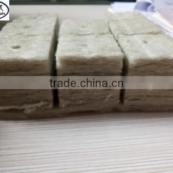 Bulk Density 80kg/M3 Agricultural Rockwool Cubes for Hydroponics photo-5
