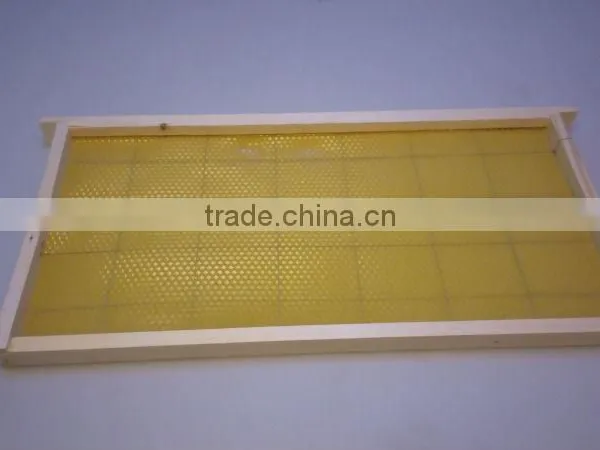 Yellow Organic Beeswax Foundation Sheet From Factory