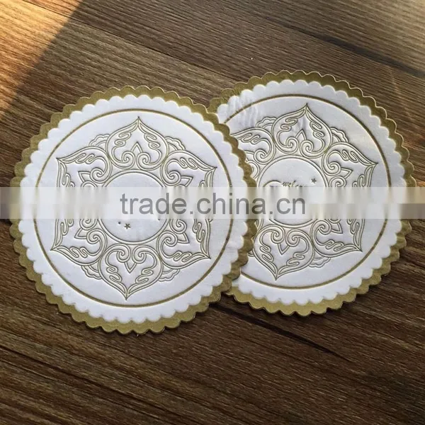 Custom Made Hotel Guest Room One-off Tea Pads Mats (XJJD31) photo-2