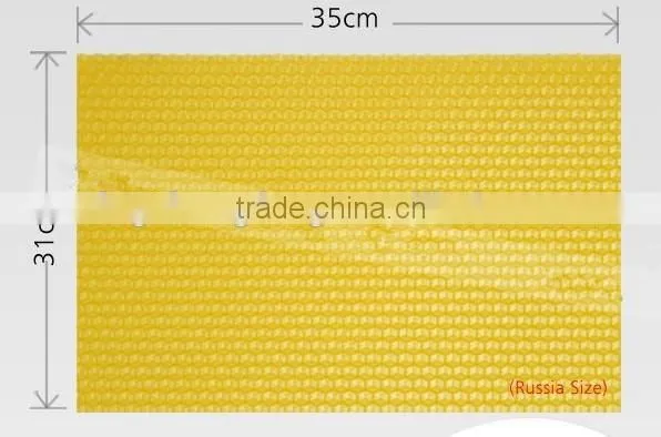 Natural Beeswax Made Beeswax Foundation Sheet photo-6