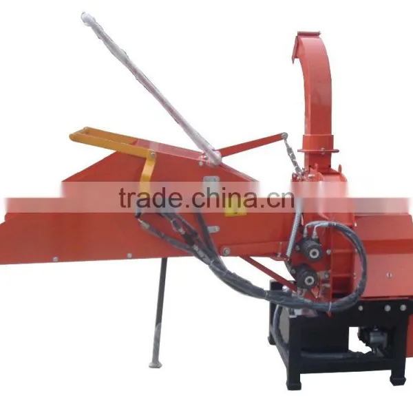 Tractor Wood Chipper TH-8, Two Hydraulic Self Feeding Rollers, PTO Driven, CE photo-3
