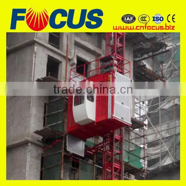 1000kg/2000kg Single/double Cage Rack and Pinion Lift/rack and Pinion Hoist/rack and Pinion Elevator/rack and Pinion Lifter photo-2