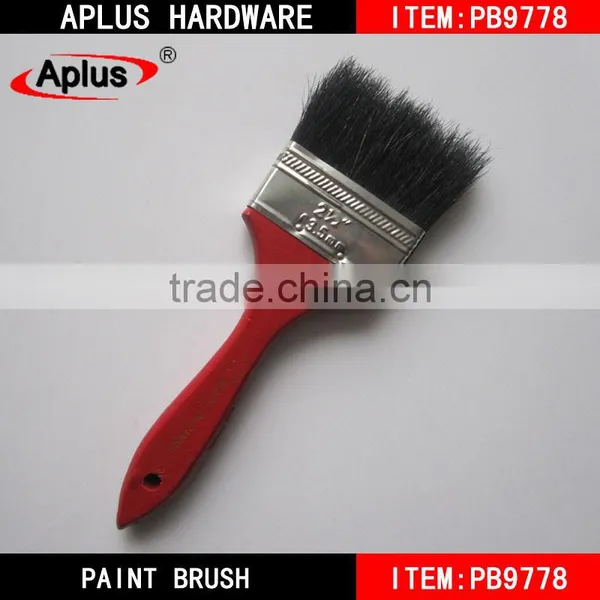 Wholesale Wall Paint Brush China Supplier Soft Bristles Wooden Paint Brush Set Hardware Tool Set photo-2