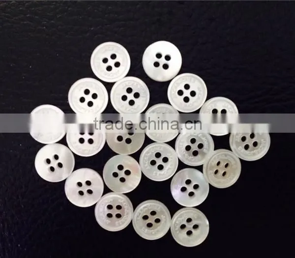 New Whitelip Mop Shell Shirt Buttons for Garment Accessories photo-3
