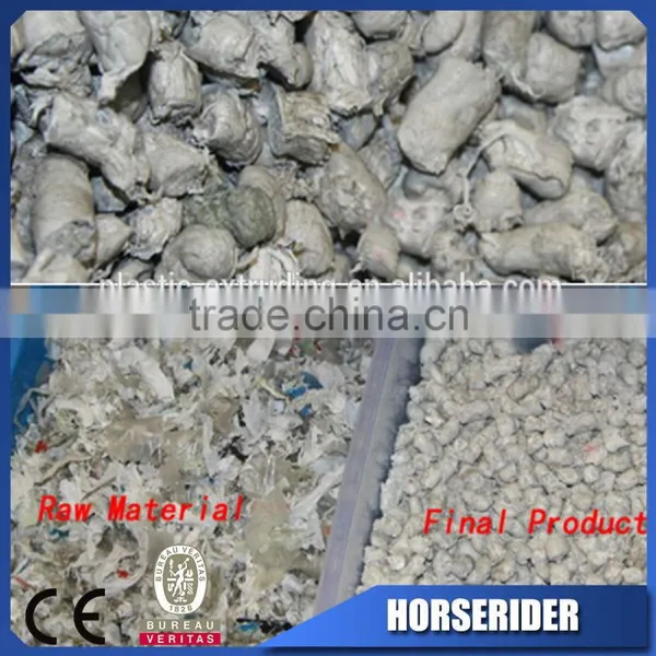 Plastic Rubbish Bags Granules Recycling Agglomerator/PP PE Garbage Bags Scraps RECYCLED AGGLOMERATOR photo-3
