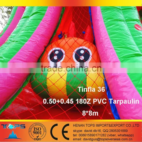 Inflatable Bouncer Octopus Tinfla 36 in PVC Tarpaulin Cute Devilfish photo-4