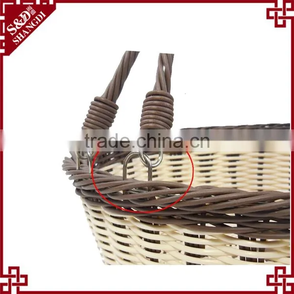 Guangxi Factory Widely Use Storage Handwoven Basket Boutique Display Rack photo-6