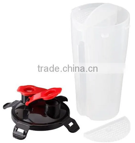 Dual Thread Protein Shaker, Total 24 Ounce photo-5