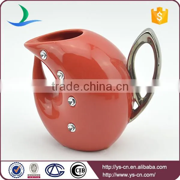 Home and Hotel Decorative Red Porcelain Coffee Tea Set photo-5