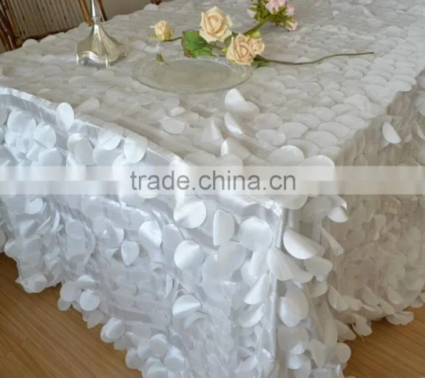 Various Color Wedding Fancy Petal Table Cloth photo-2