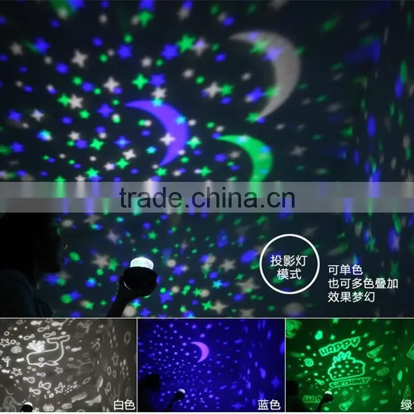 CT-745 Magic Lamp Drill Smart Dimming LED Star Light Creative USB Romantic Night Light Projection Nightlight photo-5