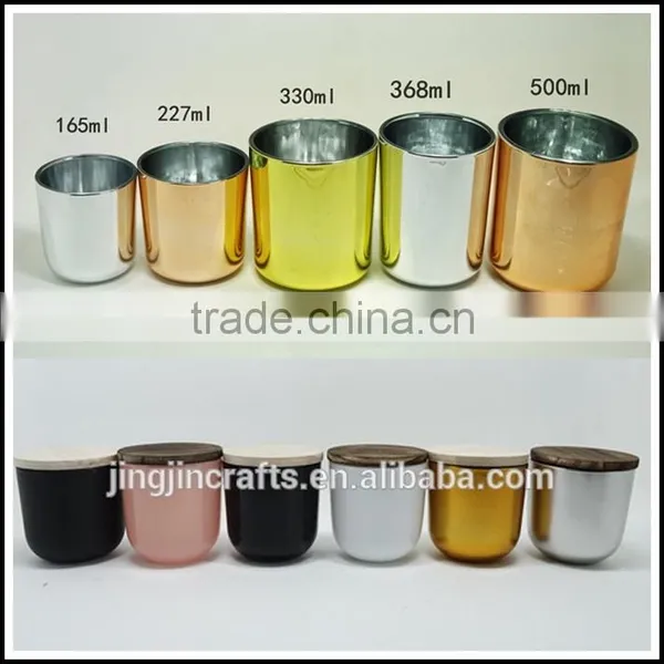 Matte Frosted Black Massage Glass Candle Holder/frosted Matte Black Glass Candle Jar/ Wholesale Glass Candle Holder photo-3
