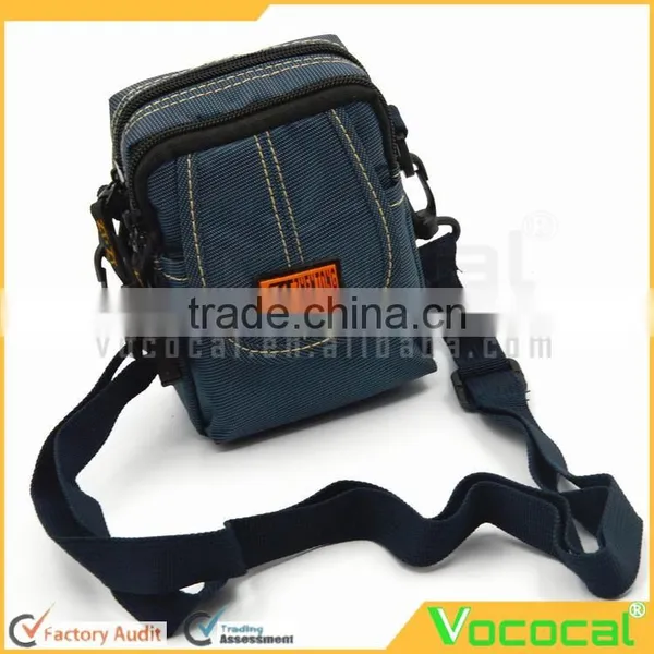 Multi Function Canvas Bag Small Messenger Satchel Sling Hiking Camping Waist Pouch photo-2