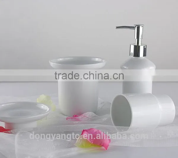 Factory Direct Custom Ceramic Bath Set Bathroom Accessories Ceramic photo-3