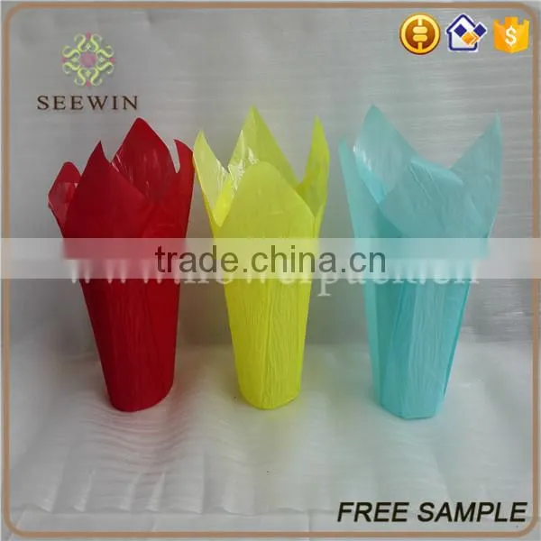 Wholesale Various Colors Bopp Plastic Flower Pot photo-4