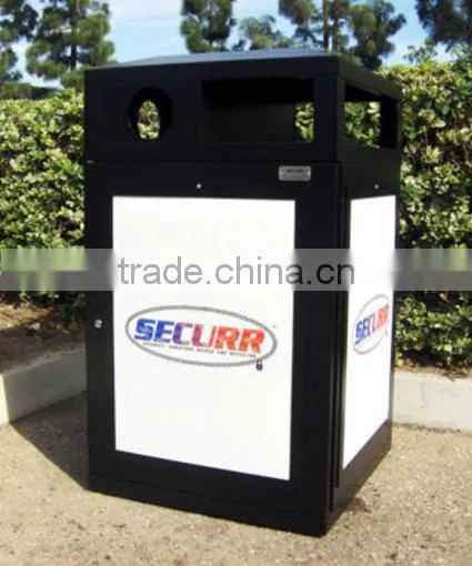 Arlau Outdoor Metal Commercial Rubbish Bins photo-4