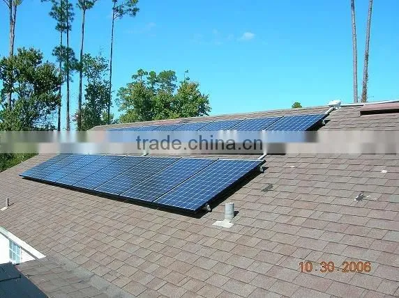 Whole Solar Power System With Solar Panel,controller,inverter,cable Connector and Mounting1KW,2KW,3KW,4KW,5KW photo-4