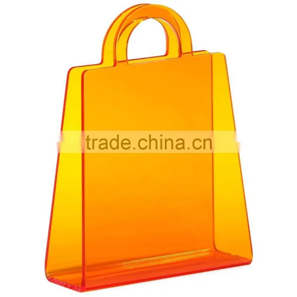 Best Design Factory Wholesale Clear Acrylic Lucite Magazine Clutch Bag photo-5