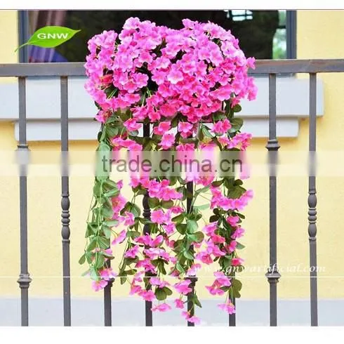 GNW FLV05 Artificial Flower Vine Fabric Faux Silk Ivy Home House Garden Decoration Fake Flower Vine photo-3
