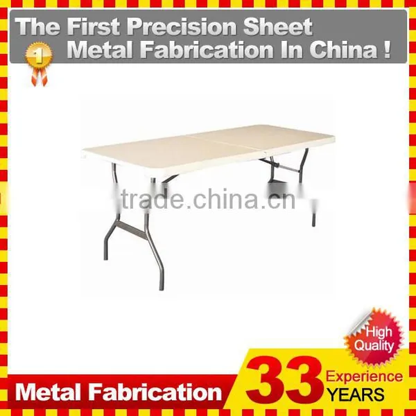 Foldable White Plastic Banquet/Garden Table photo-2