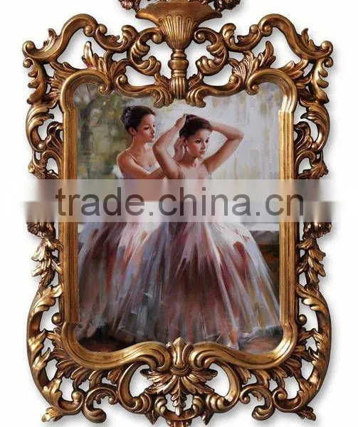 FA-132G-01 Vintage Waterproof Frame Oil Paintings for Home&hotel Decoration photo-3