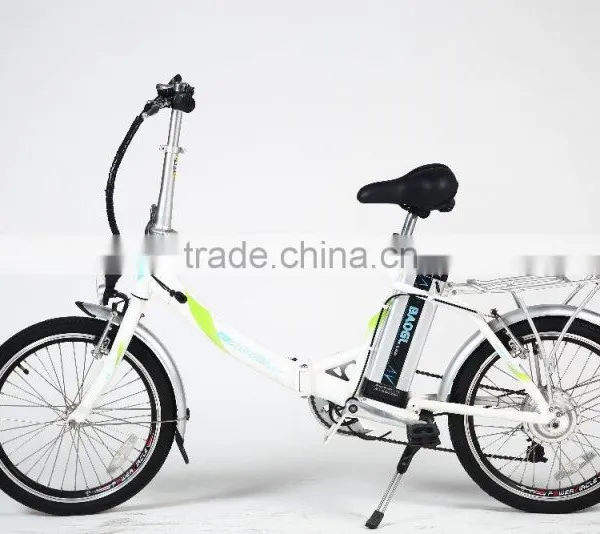 6061 Aluminum Alloy Foldable Electric Bike of 36V250W With 8FUN Hub photo-4