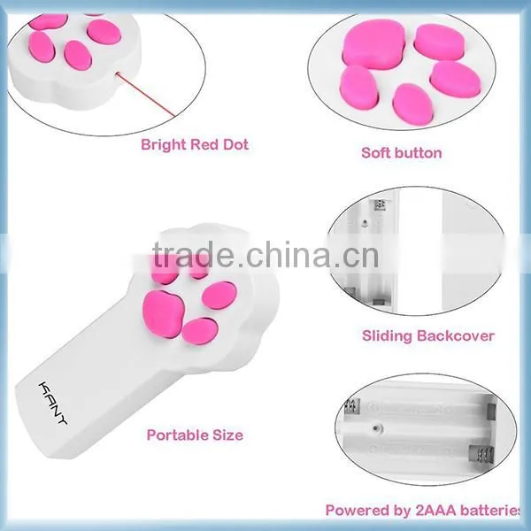 Paw Shaped Electric Laser Cat Toy Laser Cat Toy With Cartoon Shape photo-3