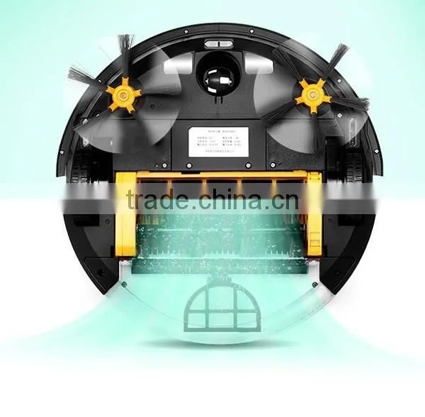 Auto-charging Wet Mopping Robotic Vacuum Cleaner With Smart App Cloud Wifi photo-5
